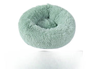 Winter Plush Round Pet Nest – Warm, Detachable & Machine-Washable Cat & Dog Bed