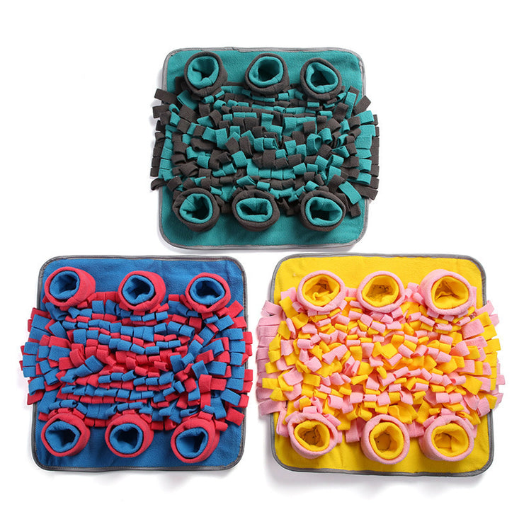 Pet Sniffing Pads Relieve Pets Decompression Tibetan Food Toy Pads Slow Food Training Blankets Dog Blankets