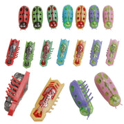 Interactive Light-Up Electric Worms & Beetles – Automatic Obstacle-Avoiding Teaser Puzzle Toy for Cats