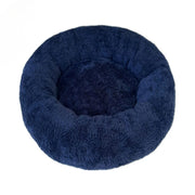 Winter Plush Round Pet Nest – Warm, Detachable & Machine-Washable Cat & Dog Bed